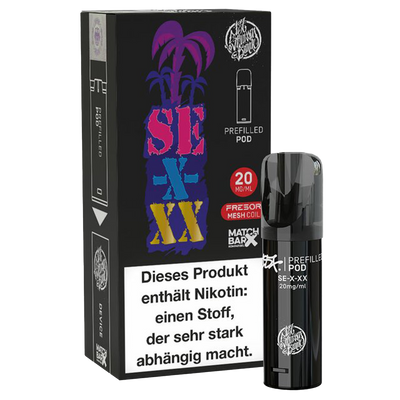 187 Strassenbande Pod SE-X-XX 20mg/ml Frontansicht World of Smoke