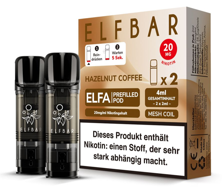 elfbar pods öffnen Pods