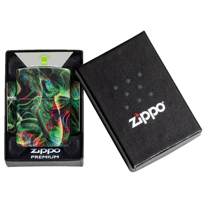Zippo 60006846 49193 Psychedlic Swirl Design Frontansicht World of Smoke