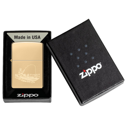 Zippo 60006868 2548 Fishing Design Frontansicht  World of Smoke
