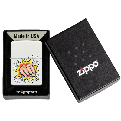 Zippo 60006876 231 Power Fist Frontansicht World of Smoke