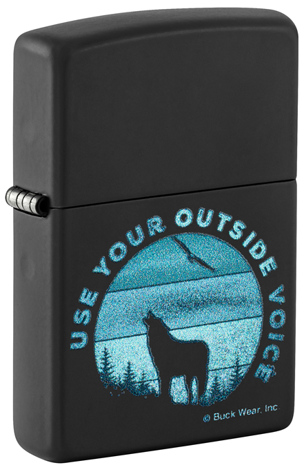 Zippo 60007459 218 "USE YOUR OUTSIDE VOICE" Buck Wear