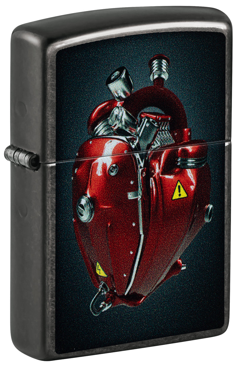 Zippo 60007375 28378 Heart Engine Design
