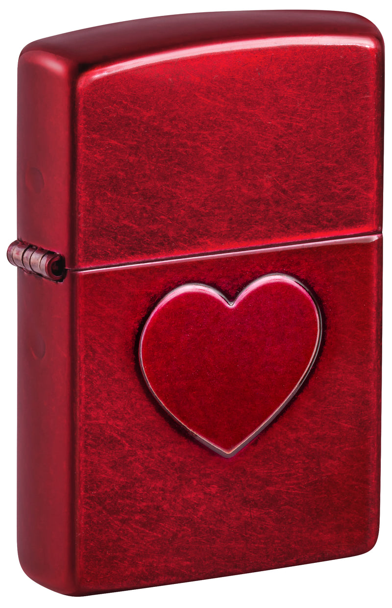 Zippo 60007423 21063 Stamped Heart Design