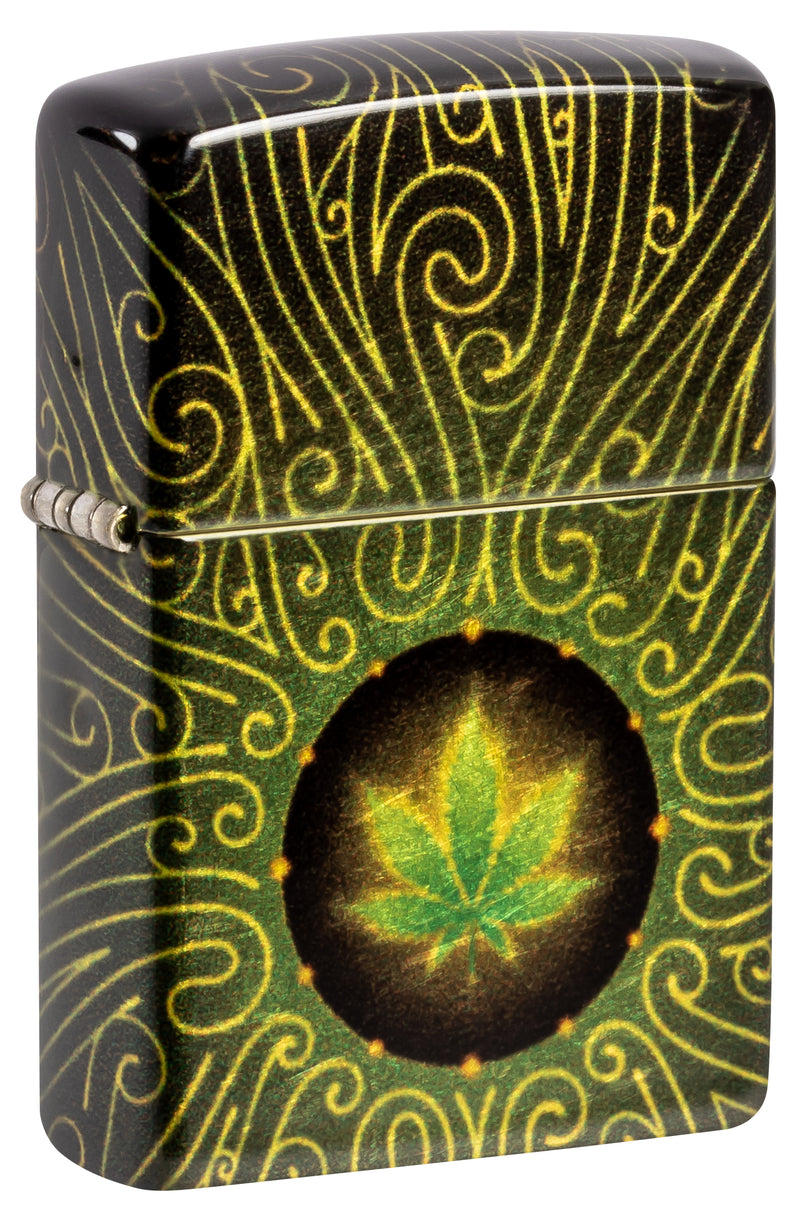 Zippo 60007422 49477 Cannabis Design