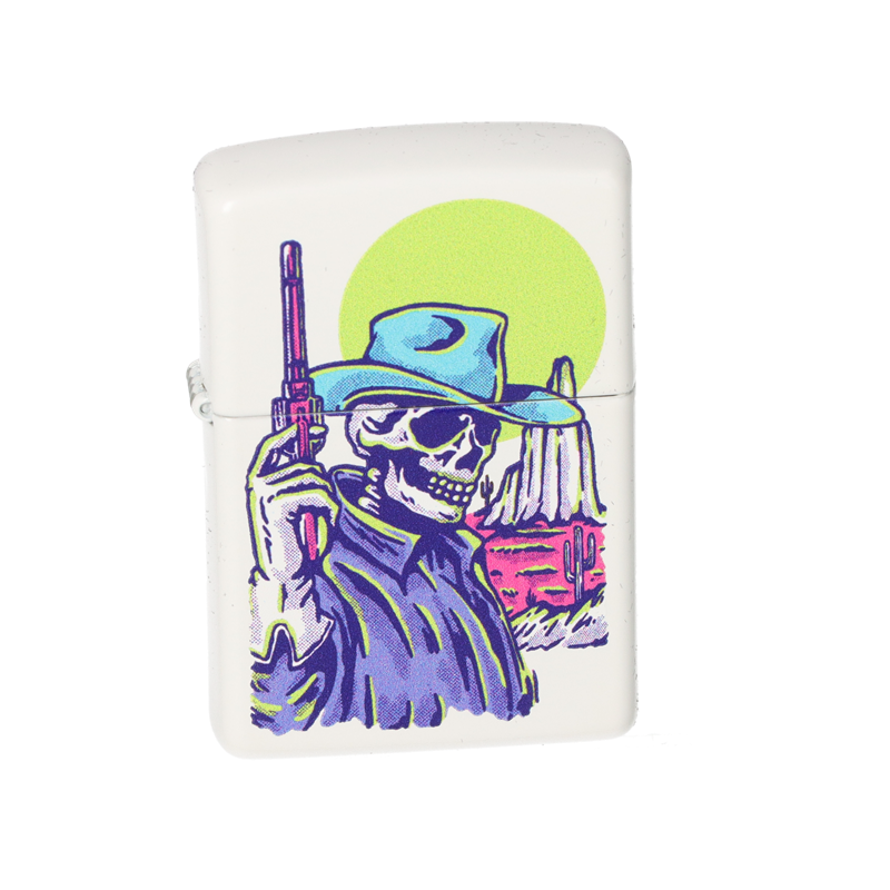 Zippo 60006578 Cowboy Skull Design