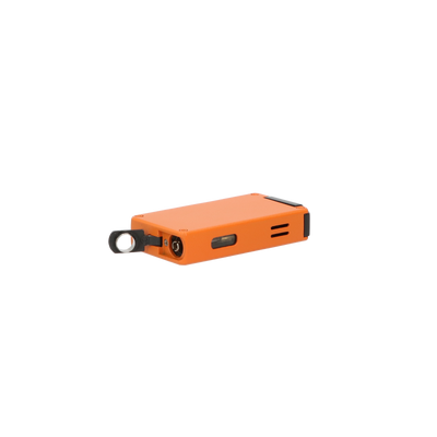 Eurojet Feuerzeug, 2 x Jet, Orange Crackle mit Bohrer Ø 7 mm