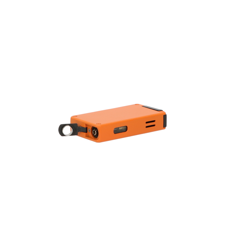 Eurojet Feuerzeug, 2 x Jet, Orange Crackle mit Bohrer Ø 7 mm