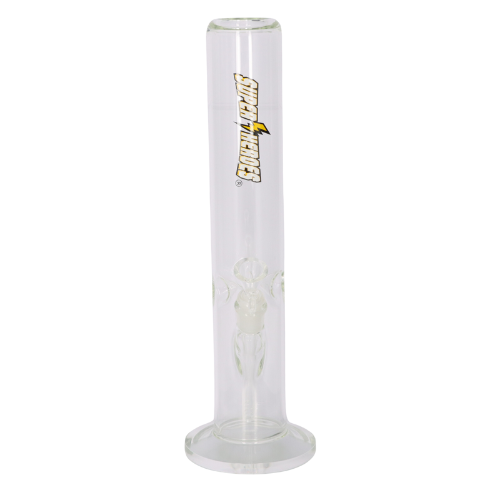 Super Heroes Glasbong Ice Zylinder, transparent, H. 38 cm Ø 4 cm