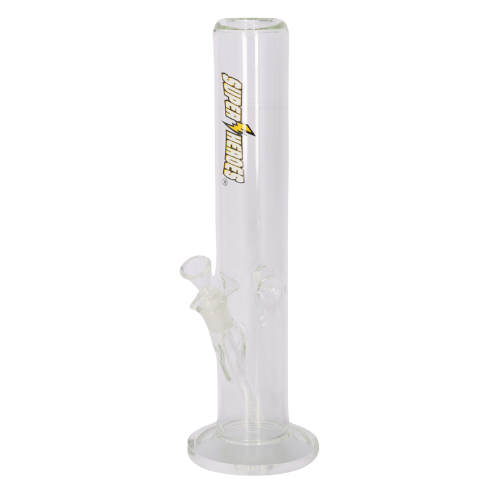 Super Heroes Glasbong Ice Zylinder, transparent, H. 38 cm Ø 4 cm