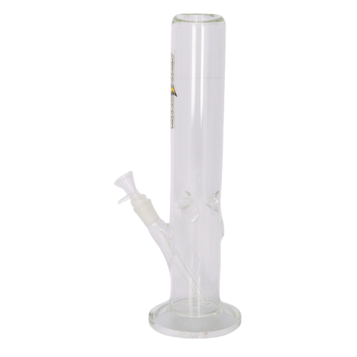 Super Heroes Glasbong Ice Zylinder, transparent, H. 38 cm Ø 4 cm