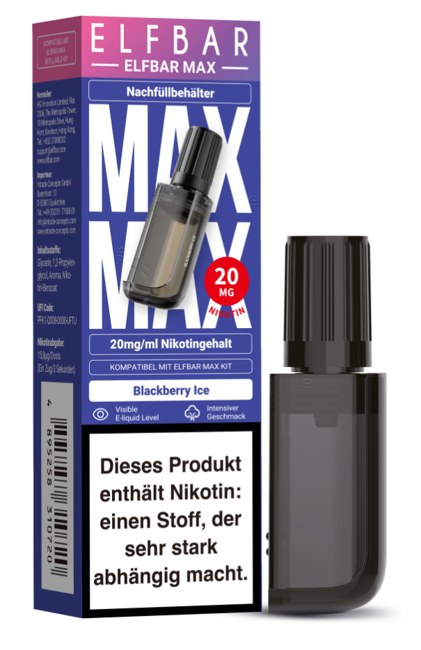 ELFBAR MAX Refill Container