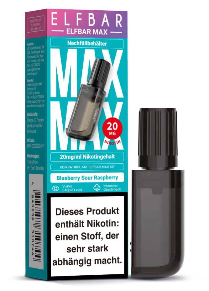 ELFBAR MAX Refill Container