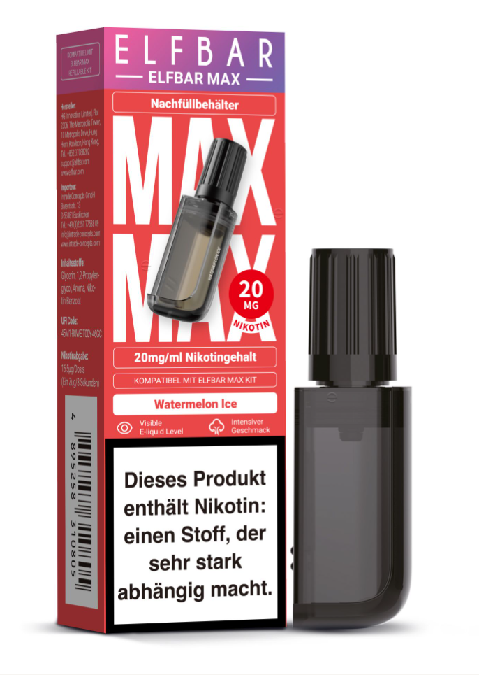 Max Elfbar Anleitung Pods Elfbar MAX Prefilled Pod Kit - Akkutrger & Pods | Steam-Time Max Elfbar Anleitung Pods Elfbar MAX Prefilled Pod Kit - Akkutrger & Pods | Steam-Time