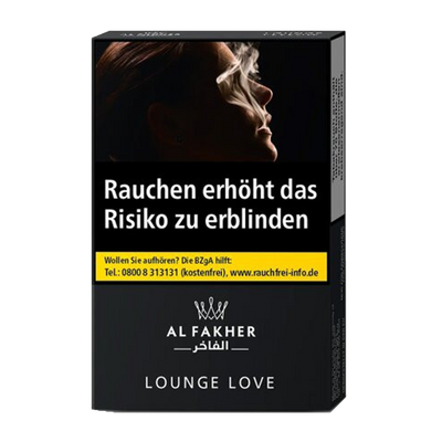 Al Fakher 20g Lounge Love Frontansicht World of Smoke