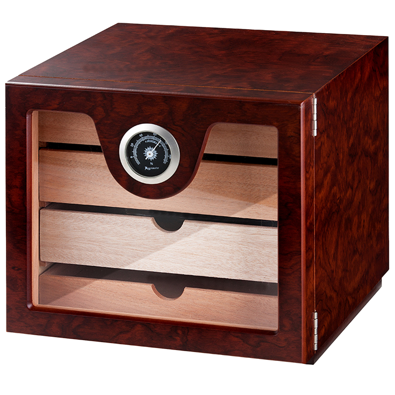 Angelo Mini Humidor Humidore - Angelo Humidor Cabinett weiß, ca. 24,5x23x22cm