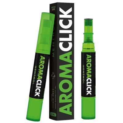 Aroma Click Stift Menthol 4ml Frontansicht World of Smoke