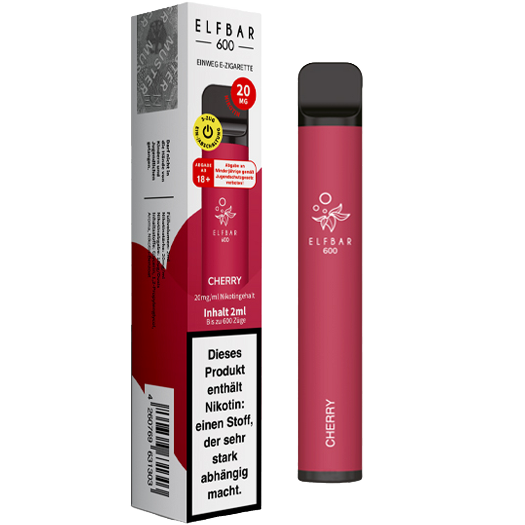ELFBAR Einweg E-Zigarette Cherry 20mg/ml