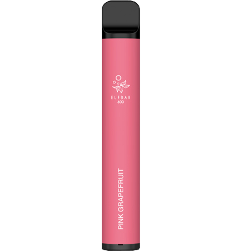 ELF BAR Einweg E-Zigarette Pink Grapefruit 20mg 600 Züge Frontansicht World of Smoke