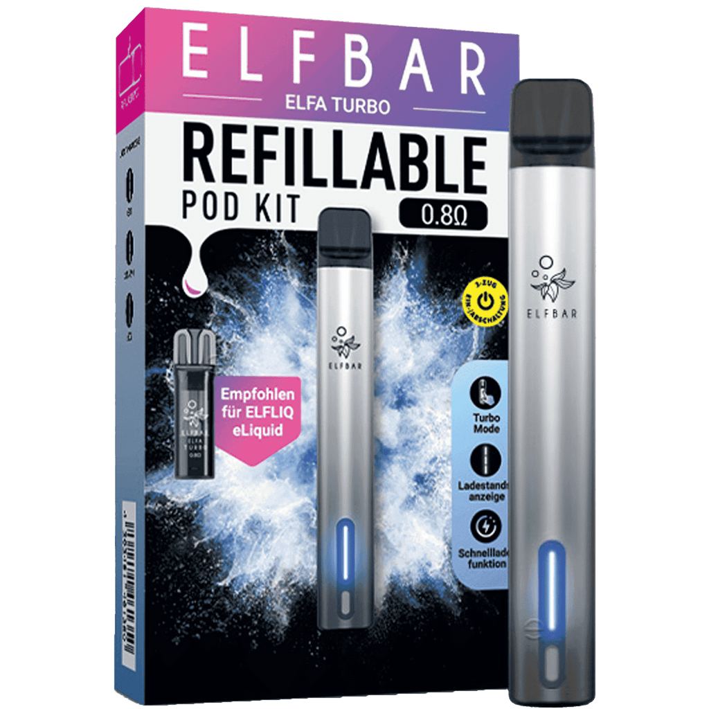 elfbar turbo weißes licht Basisgeräte elfbar turbo ELFBAR ELFX Vape Case Type:Pod Kit Geschmack::Dragon Fruit Blackberry