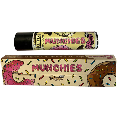 Monkey King Munchies Paper KS + Tips + Clipper Detailansicht World of Smoke