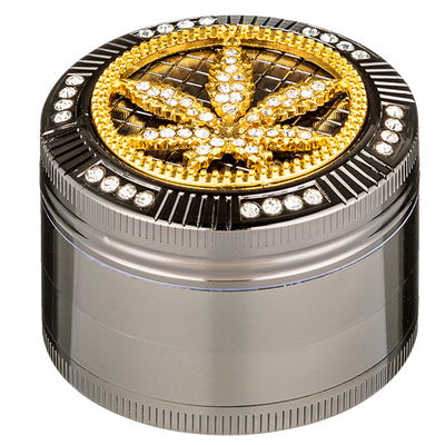 Super Heroes Grinder 4tlg. Metall Hanf Frontansicht World of Smoke