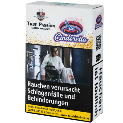 True Passion 20g cinderella Frontansicht World of Smoke