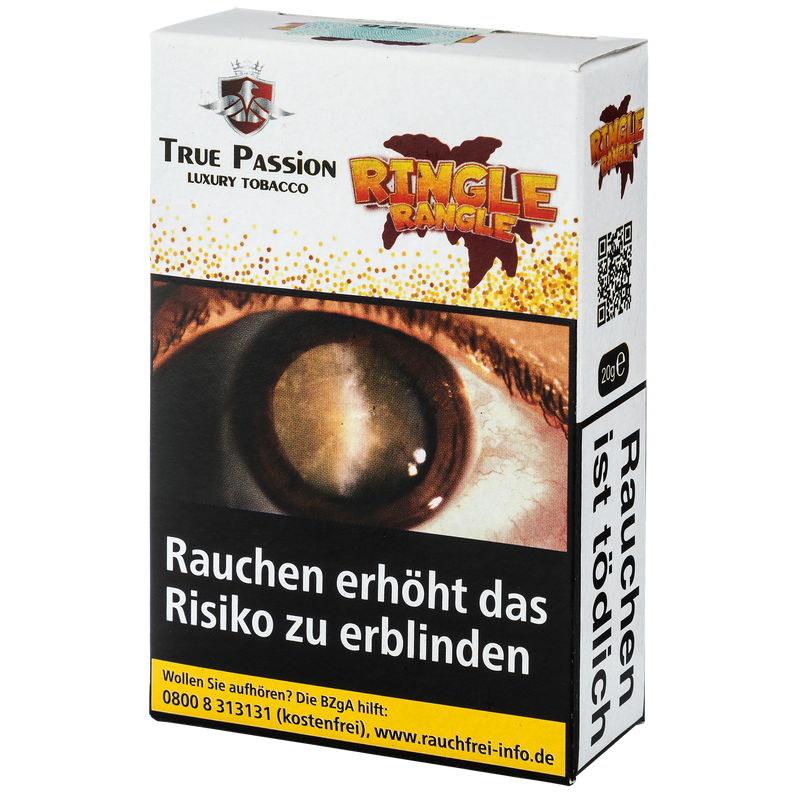 True Passion 20g Ringle Rangle Frontansicht World of Smoke
