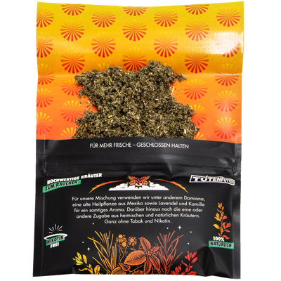 Tütenfutter 25g Tabakersatz Innenansicht World of Smoke