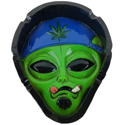 Urban Alien 11,5 x 10 x 2,3 cm Frontansicht World of Smoke
