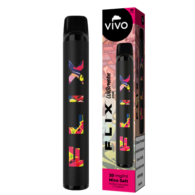 VIVO FLIX 700 Einweg E-Zigarette Watermelon 20mg/ml ca. 700 Züge Frontansicht World of Smoke