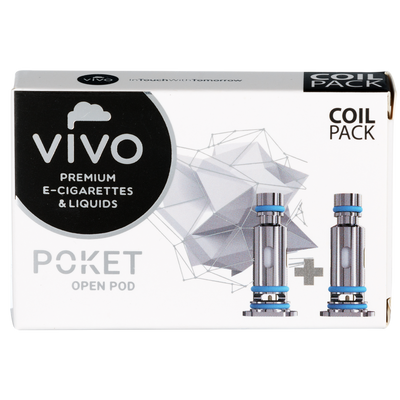 VIVO Pocket Coil 2er Pack 0,8 Ohm Detailansicht World of Smoke