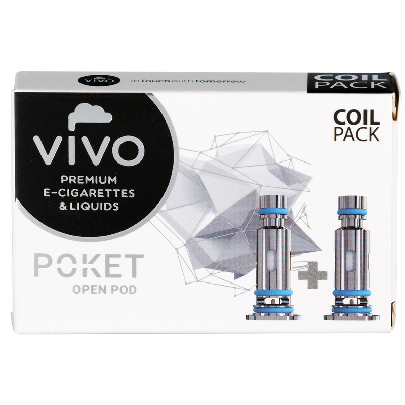 VIVO Pocket Coil 2er Pack 0,8 Ohm Detailansicht World of Smoke