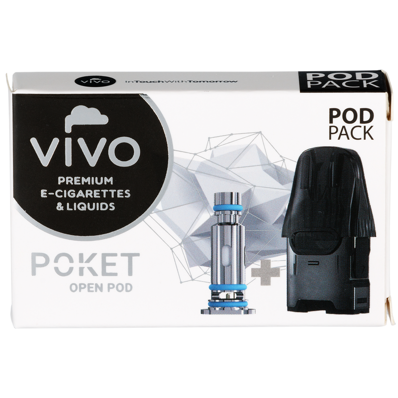 VIVO Pocket Pod + Coil 0,8 ohm Detailansicht World of Smoke
