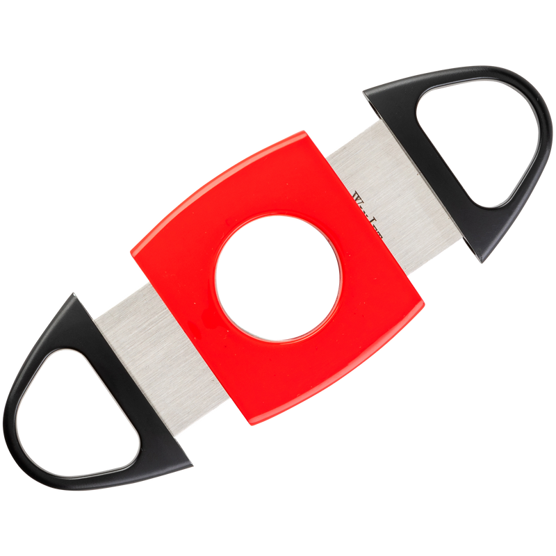 Winjet Zigarren Set rot schwarz Cutter Ring 58 und Jet Feuerzeug mit Zigarrenablage in Geschenkbox Detailansicht World of Smoke