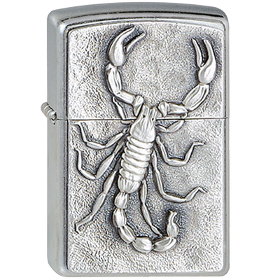 Zippo 1330006 Skorpion Frontansicht World of Smoke