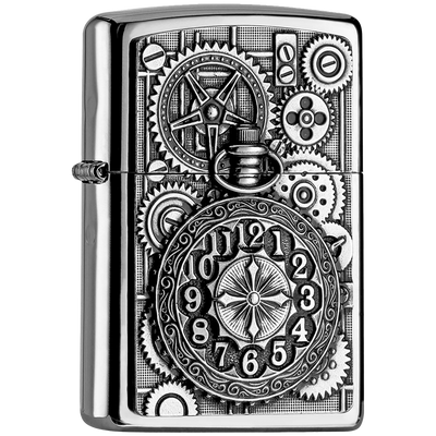 Zippo 2004742 Pocket Watch Frontansicht World of Smoke