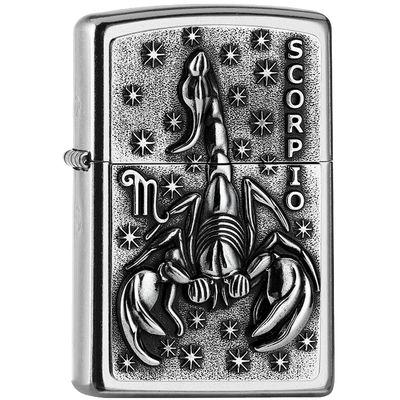 Zippo 2006498 Scorpio V19 Frontansicht World of Smoke
