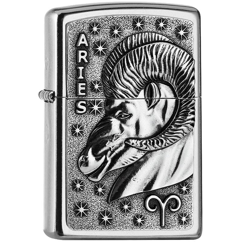 Zippo 2006507 Aries V19 Frontansicht World of Smoke