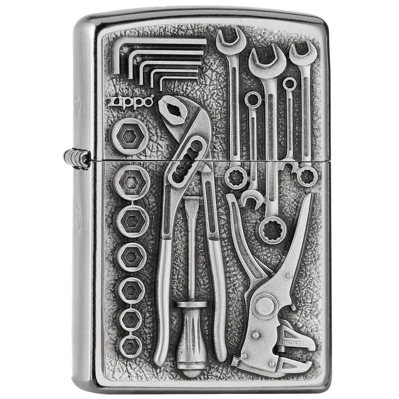 Zippo 2007114 PL207 Toolbox Frontansicht World of Smoke