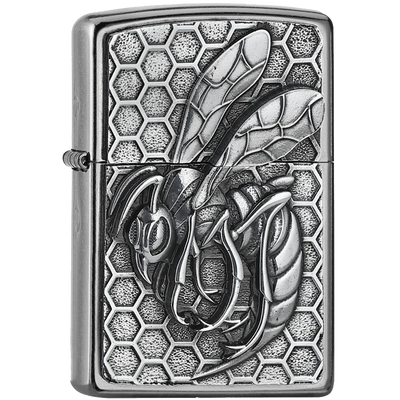 Zippo 2007807 207 Wasp Frontansicht World of Smoke