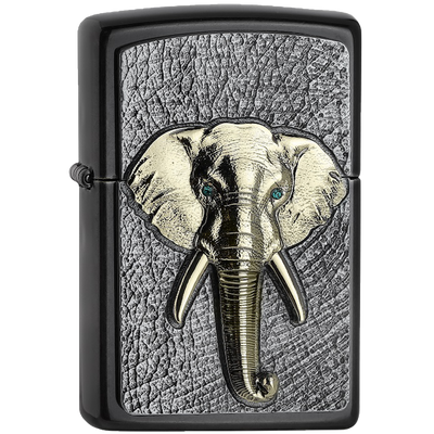 Zippo 2006551PL 28378 Elefant Tri Colour Frontansicht World of Smoke