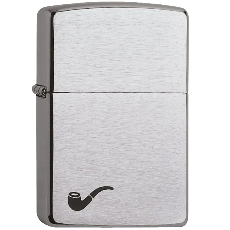 Zippo 60001199 Pipe chrome Frontansicht World of Smoke