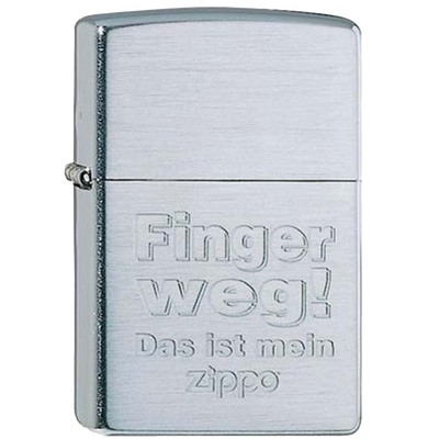 Zippo 60001327 Finger Weg Frontansicht World of Smoke