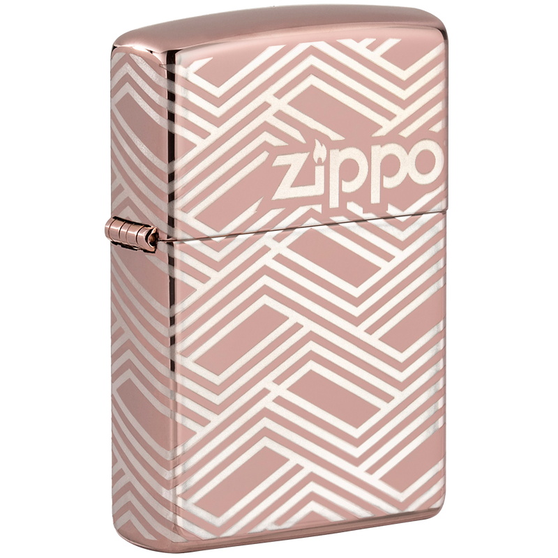 Zippo 60005281 Abstract Laser Design Frontansicht World of Smoke