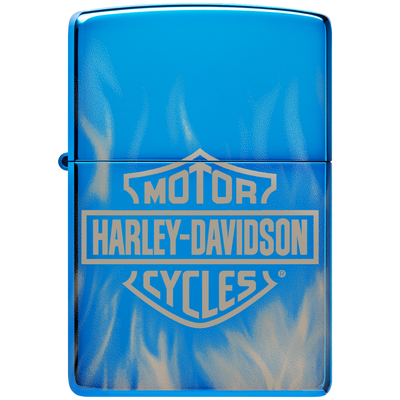 Zippo 60006415 20446 Harley Davidson Design Frontansicht World of Smoke