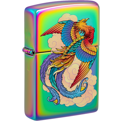 Zippo 60006539 Phoenix Design Frontansicht World of Smoke