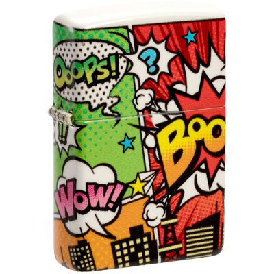 Zippo 60006555 Pop Art City Design Frontansicht World of Smoke