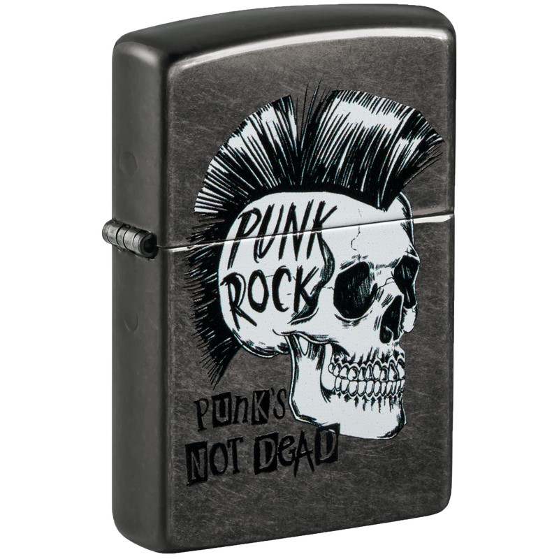 Zippo 60006559 Punk Rock Design Frontansicht World of Smoke