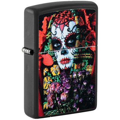 Zippo 60006561 Skull Design Frontansicht World of Smoke